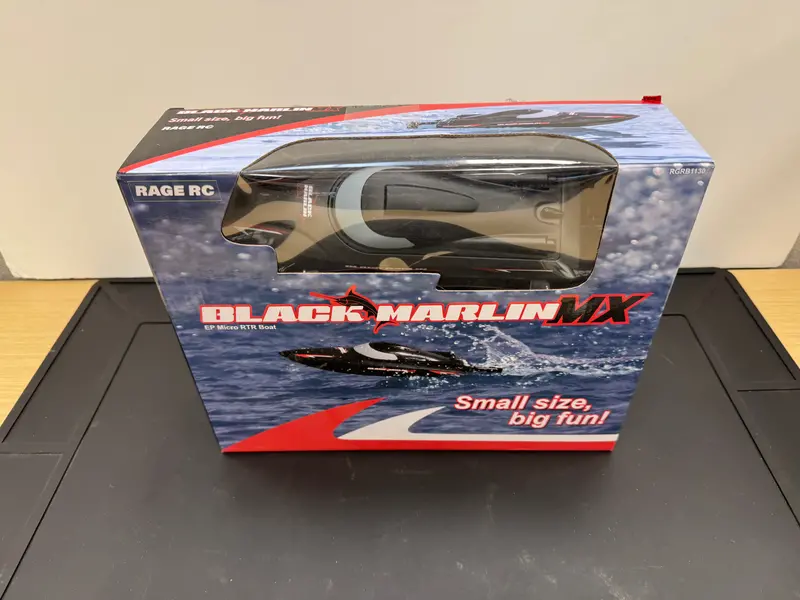 Rgrb1130 Rage Black Marlin Mx Micro Open Box No Battery 1