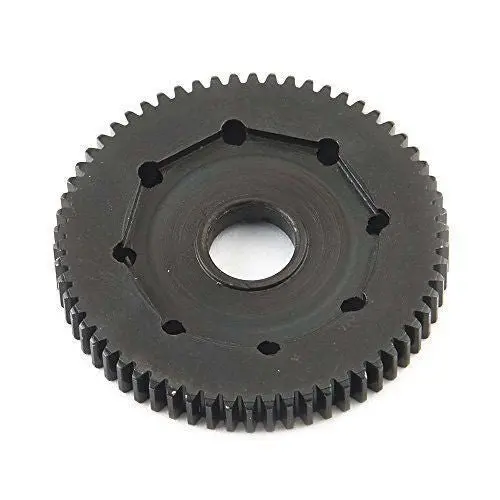 Robinson Racing - 62T Mod Hard Blk Steel Spur Losi 8Ight 1