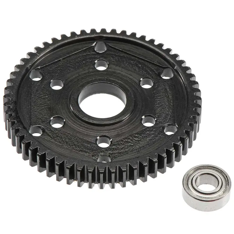 Robinson Racing - Black Steel, 56T Stock Replacement 32P Gear, For Axial Scx10, And Smt10 1