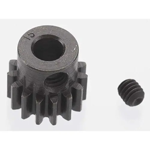 Robinson Racing - Extra Hard 15 Tooth Blackened Steel 32P Pinion 5M/M 1