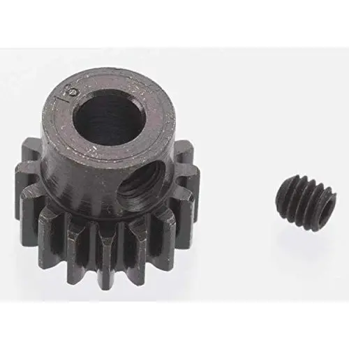 Robinson Racing - Extra Hard 16 Tooth Blackened Steel 32P Pinion 5M/M 1
