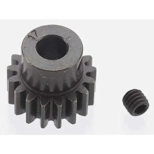 Robinson Racing - Extra Hard 17 Tooth Blackened Steel 32P Pinion 5M/M 1