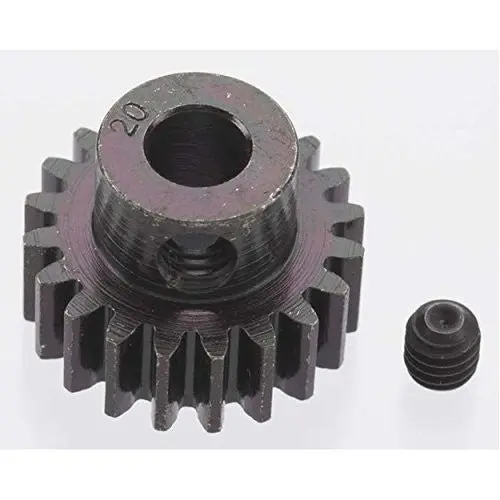 Robinson Racing - Extra Hard 20 Tooth Blackened Steel 32P Pinion 5M/M 1