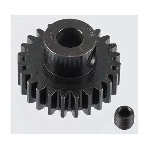 Robinson Racing - Extra Hard 24 Tooth Blackened Steel 32P Pinion 5M/M 1