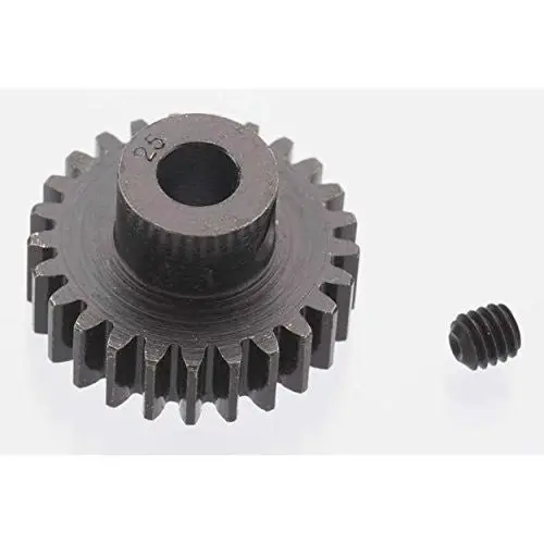 Robinson Racing - Extra Hard 25 Tooth Blackened Steel 32P Pinion 5M/M 1