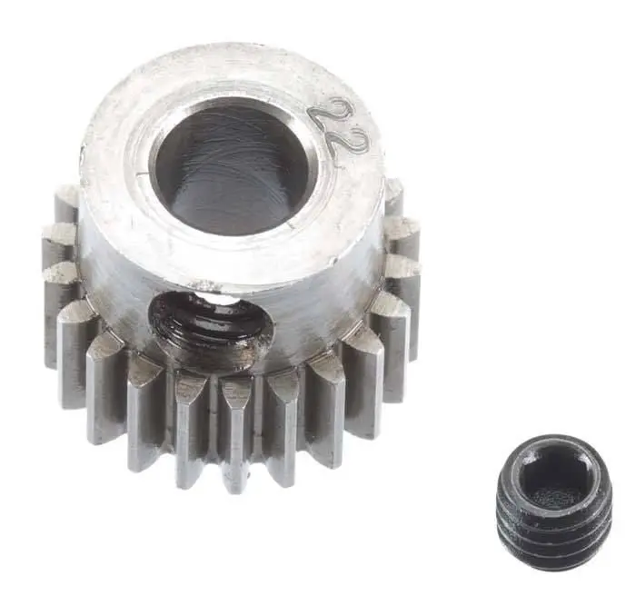 Robinson Racing - Hard 48 Pitch Machined 22T Pinion 5M/M Bore 1