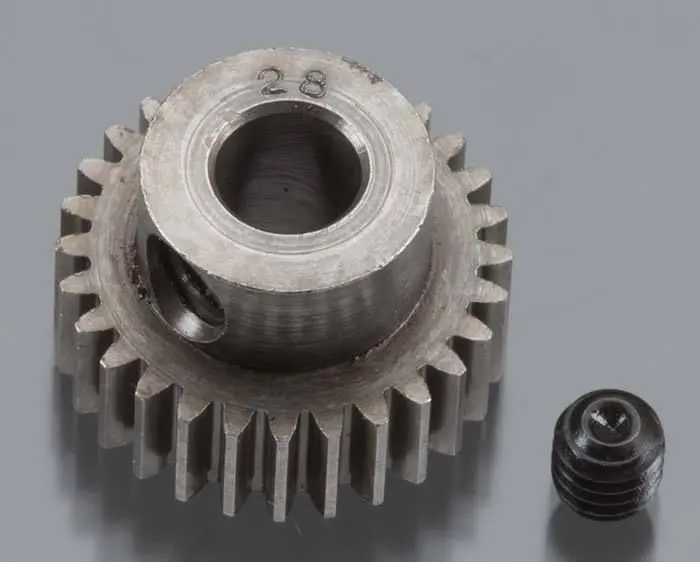Robinson Racing - Hard 48 Pitch Machined 28T Pinion 5M/M Bore 1
