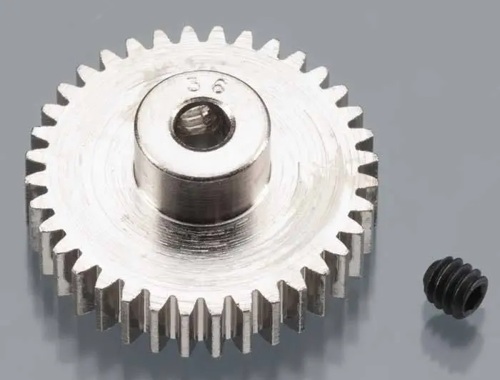 Robinson Racing - Hard Nickel Plated 48 Pitch Pinion 36 Teeth 1
