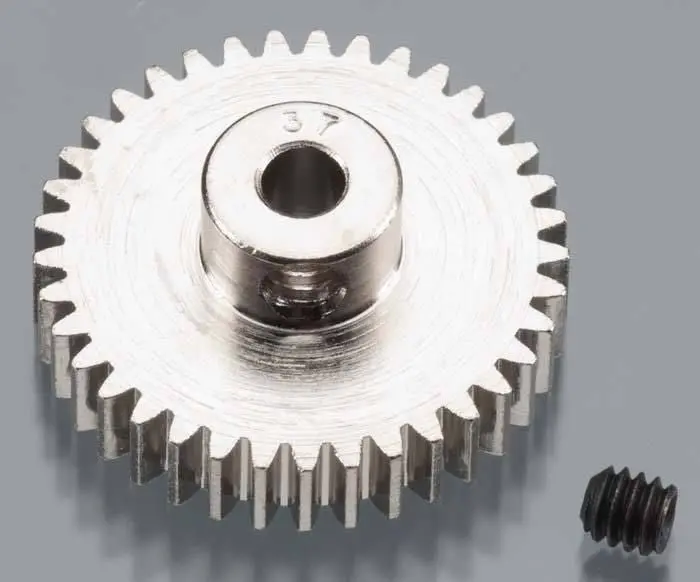 Robinson Racing - Hard Nickel Plated 48 Pitch Pinion 37 Teeth 1