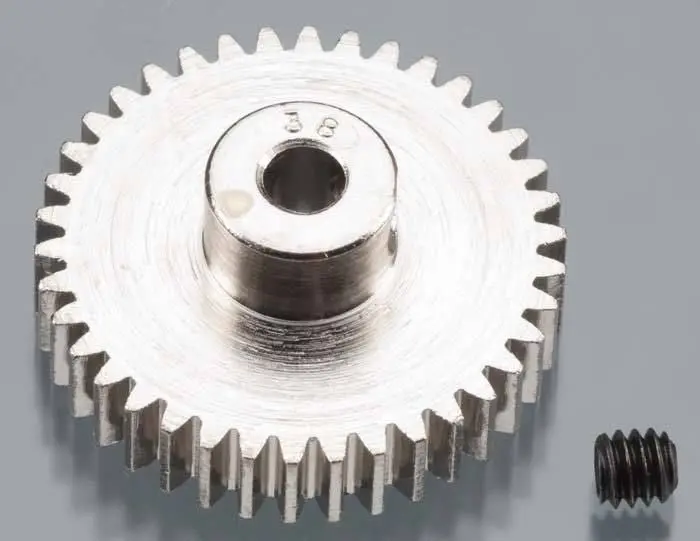 Robinson Racing - Hard Nickel Plated 48 Pitch Pinion 38 Teeth 1