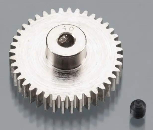 Robinson Racing - Hard Nickel Plated 48 Pitch Pinion 40 Teeth 1