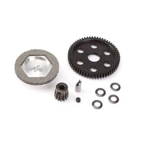 Robinson Racing - Vaterra Halix 32P Gen3 Unit Blk. Steel 58T Spur & Xhard 13T Pinion W/Reducer 1