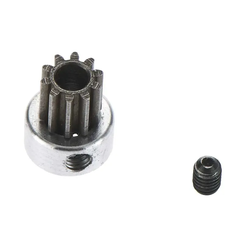 Robinson Racing - X-Hard Wide 48 Pitch 10 Tooth 1/8" Shaft Pinion Gear W/ Collar 1
