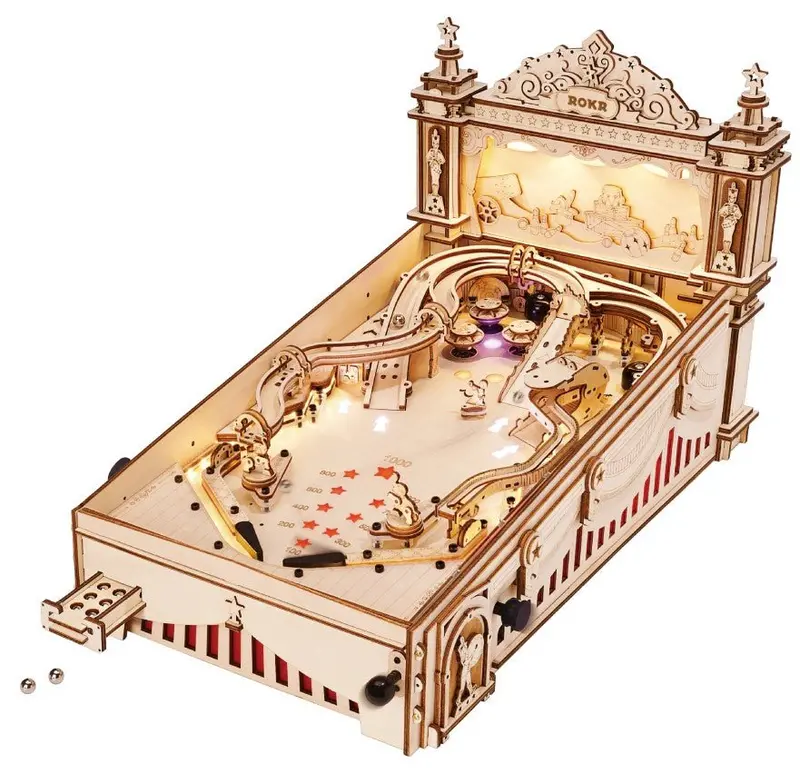 Robotime - 3D Circus Pinball Machine 1