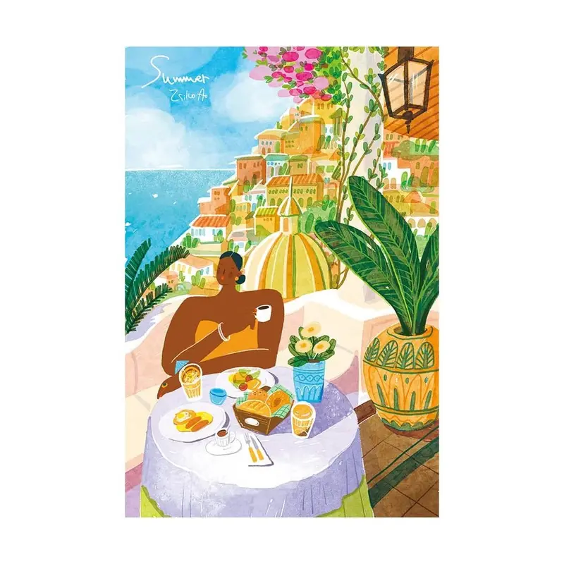 Robotime - Amalfi Holiday 1000 Piece Jigsaw Puzzle 1