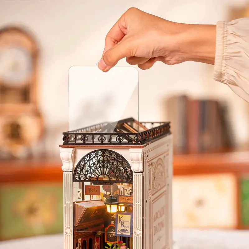Robotime - Arcade Dating Diy Book Nook Shelf Insert Kit 2