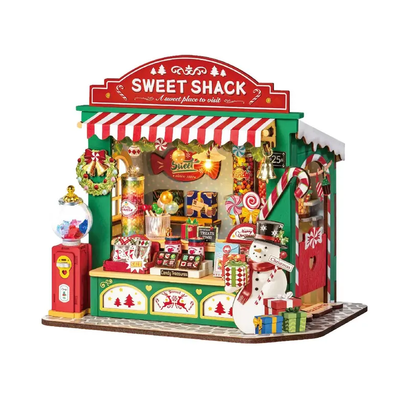Robotime - Christmas Candy Stand 1