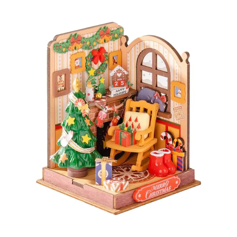 Robotime - Christmas Fireplace 1