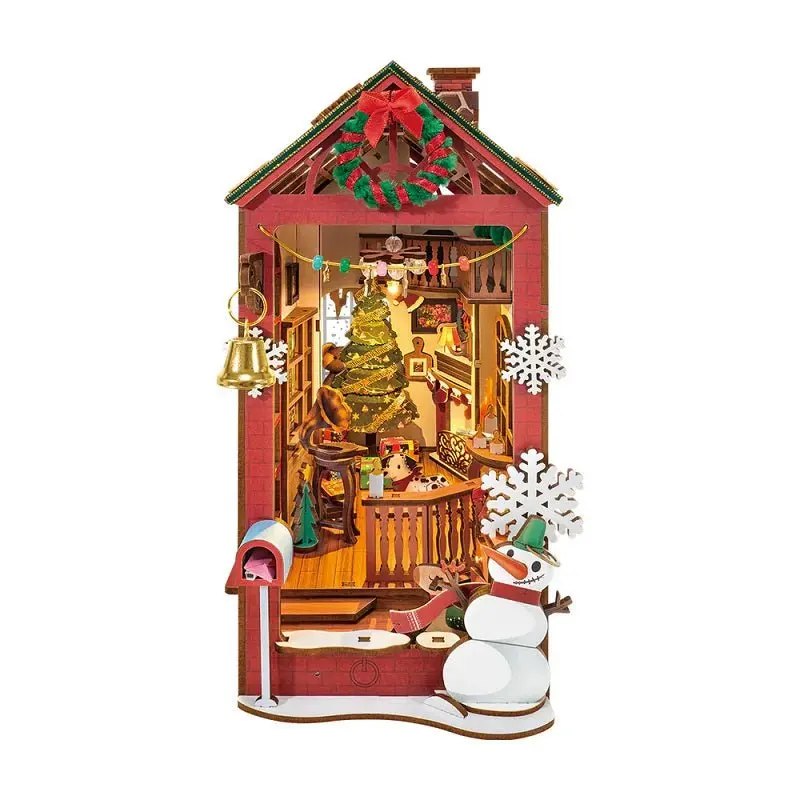 Robotime - Christmas Indoor Scene Diy Book Nook 1
