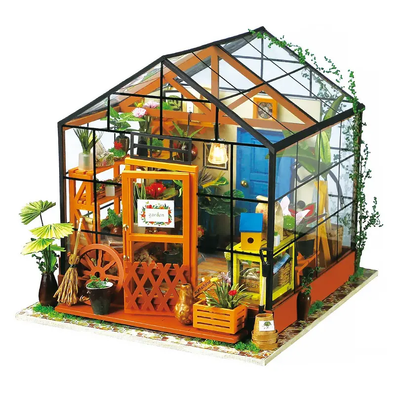 Robotime - Diy House; Cathy's Flower House 1