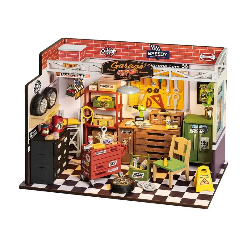 Robotime - Diy House Garage Workshop 1