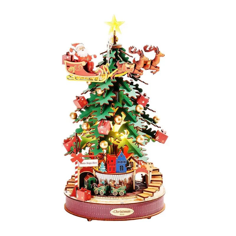 Robotime - Diy Music Box; Christmas Melody Tree 1