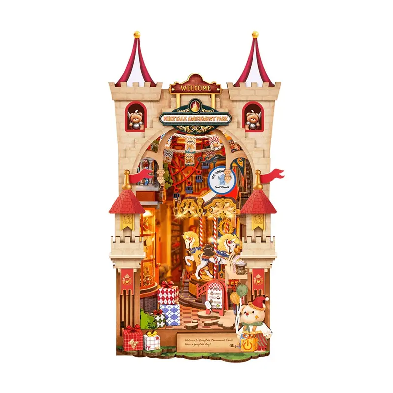 Robotime - Fairytale Amusement Park Diy Book Nook 1