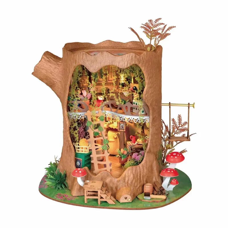 Robotime - Fairytale Tree House Diy Miniature House 1