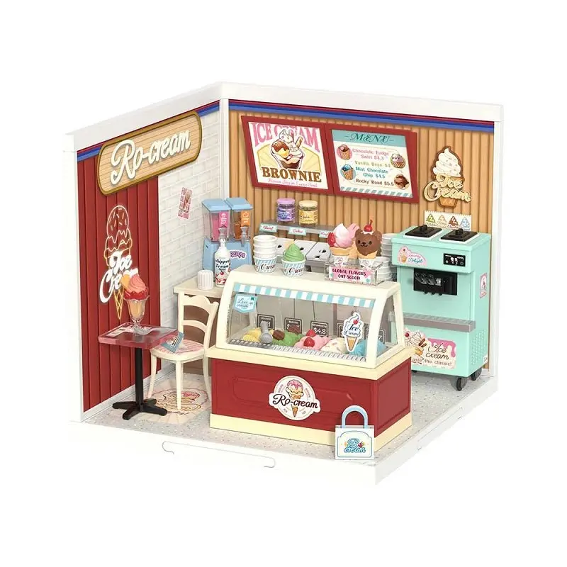 Robotime - Flavorful Ice Cream Diy Miniature House 1