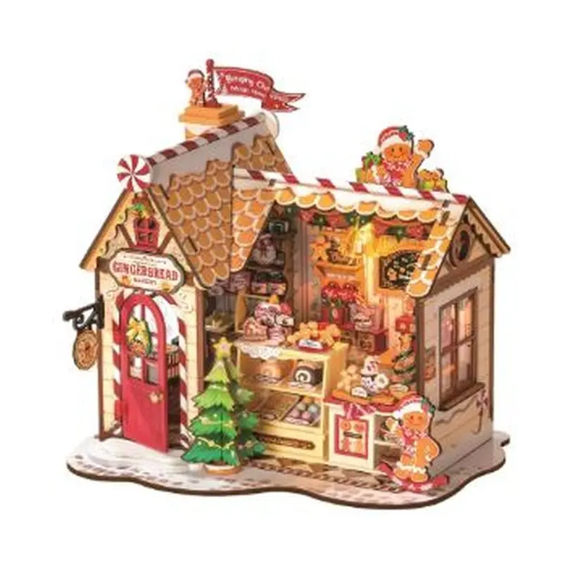 Robotime - Gingerbread House 1