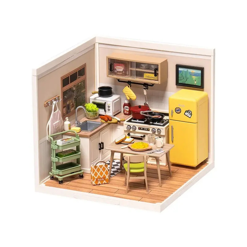 Robotime - Happy Meals Kitchen 1