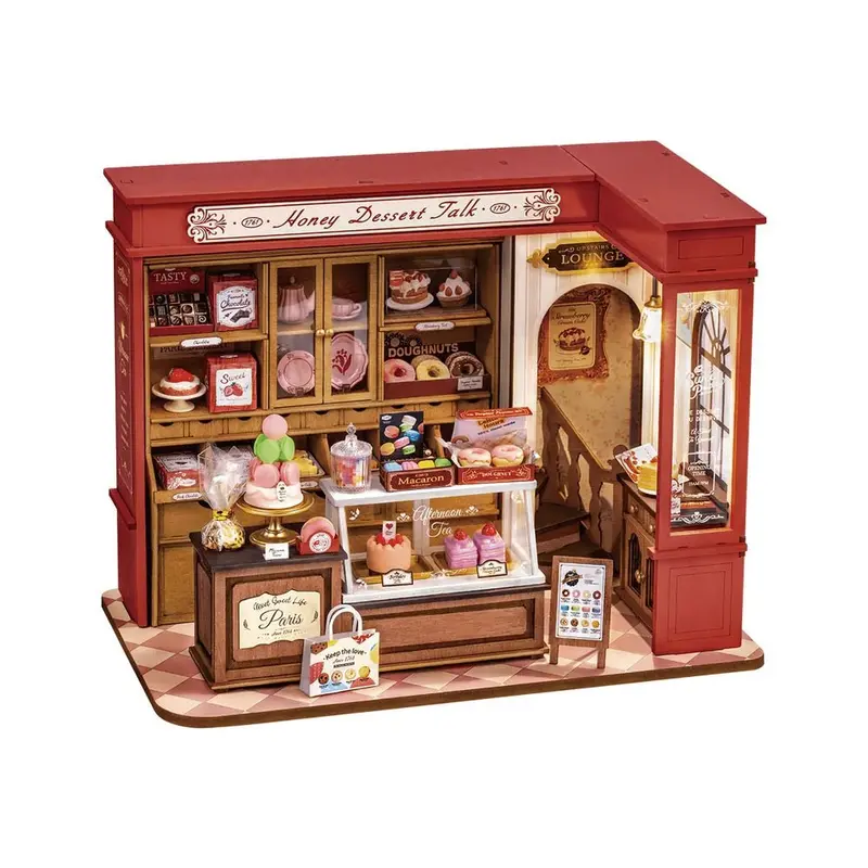 Robotime - Honey Dessert Talk Diy Miniature House 1
