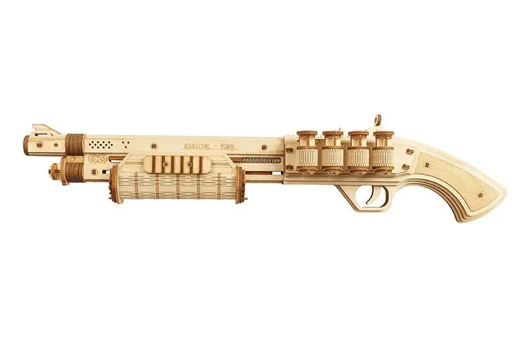 Robotime - Justice Guard Gun Models; Terminator M870 1