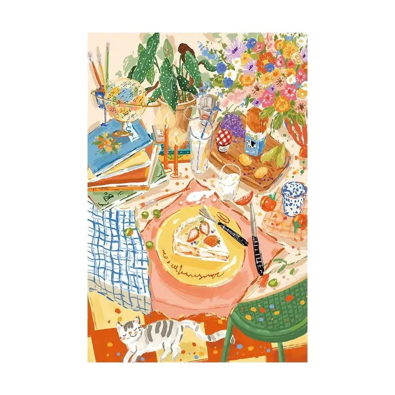 Robotime - Leisurely Holiday 1000 Piece Jigsaw Puzzle 1