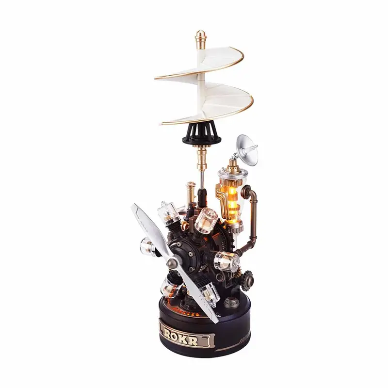 Robotime - Leonardo Da Vinci's Helicopter Mechanical 3D Puzzle 1