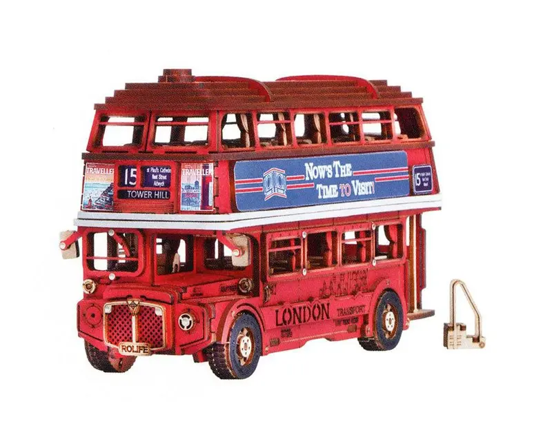 Robotime - London Tour Bus 1