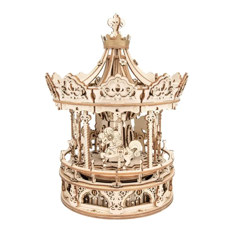 Robotime - Mechanical Music Box; Romantic Carousel 1