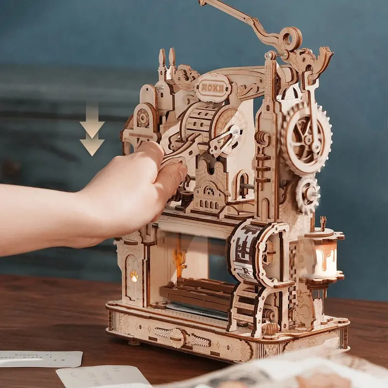 Robotime - Rolife Classic Printing Press 2