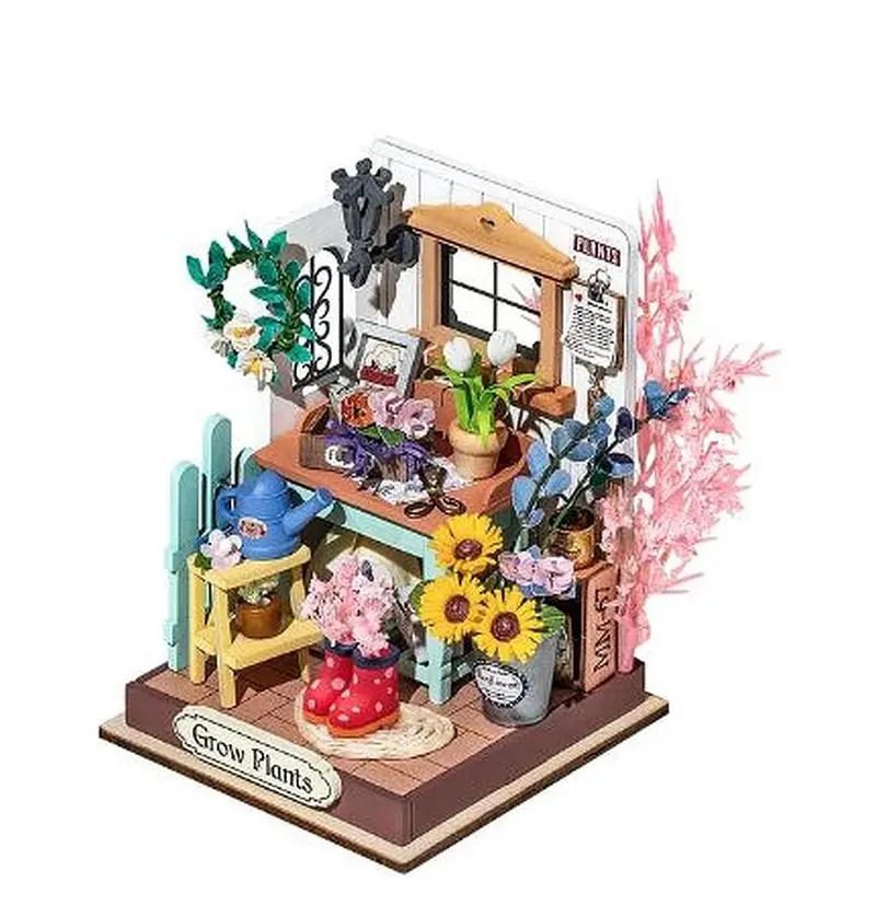 Robotime - Rolife Dreaming Terrace Garden Diy Miniature House 1