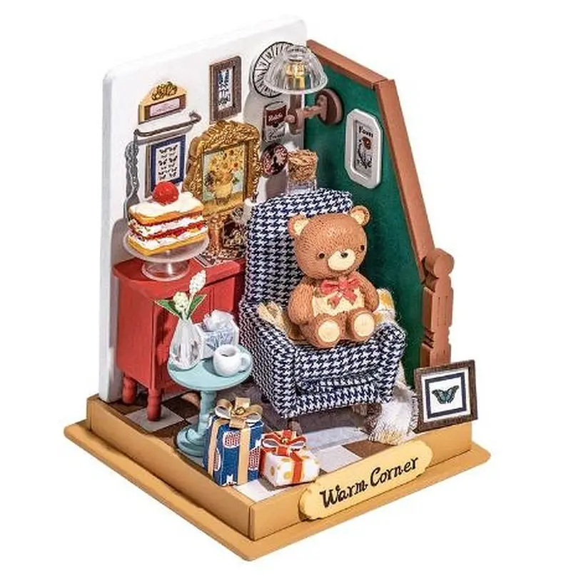 Robotime - Rolife Holiday Living Room Diy Miniature House 1
