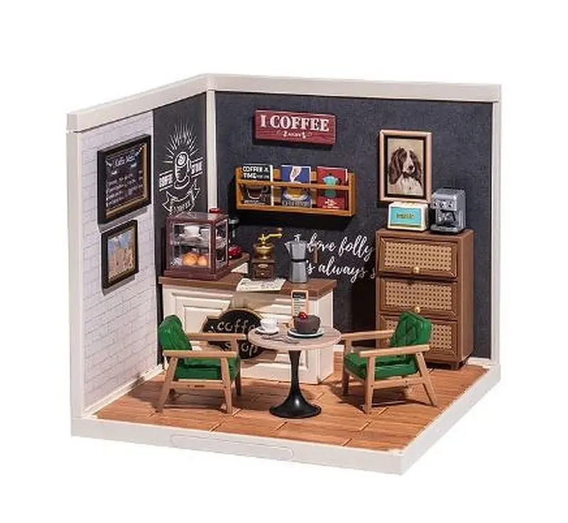 Robotime - Rolife Super Creator Daily Inspiration Cafe Plastic Diy 1