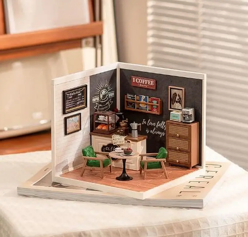 Robotime - Rolife Super Creator Daily Inspiration Cafe Plastic Diy 2