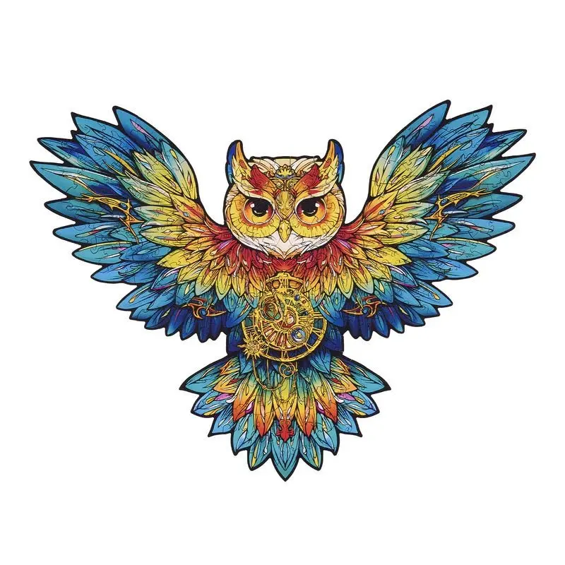 Robotime - Rowood Owl 200Pc Wooden Jigsaw Puzzle 1