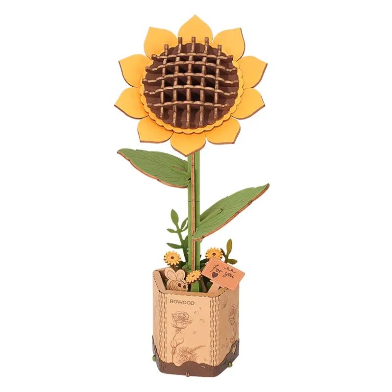 Robotime - Rowood Sunflower 1