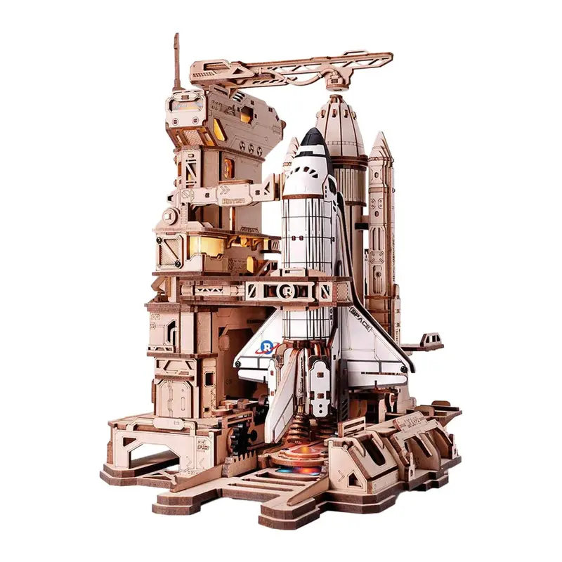Robotime - Space Shuttle Mechanical 3D Wooden Puzzle 1