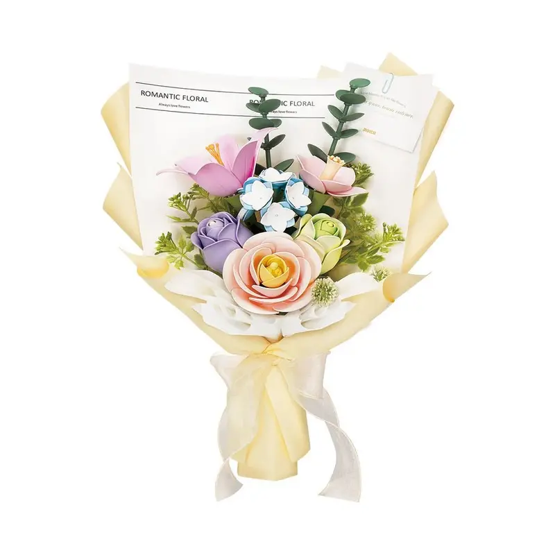 Robotime - Spring Time Bouquet Diy 3D Puzzle 1