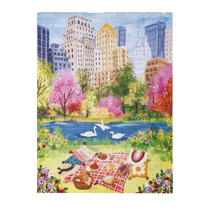 Robotime - Springtime Park Joypiece 1000 Pc Puzzle 1