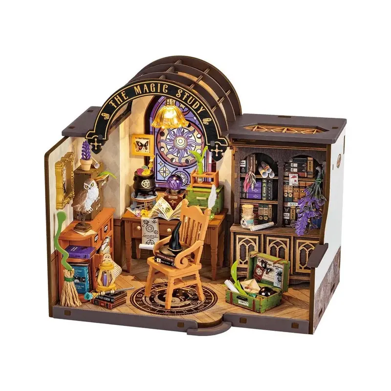 Robotime - The Magic Study Diy Miniature House 1