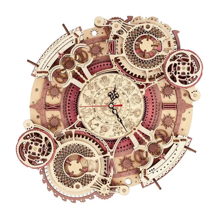 Robotime - Time Art; Zodiac Wall Clock 1