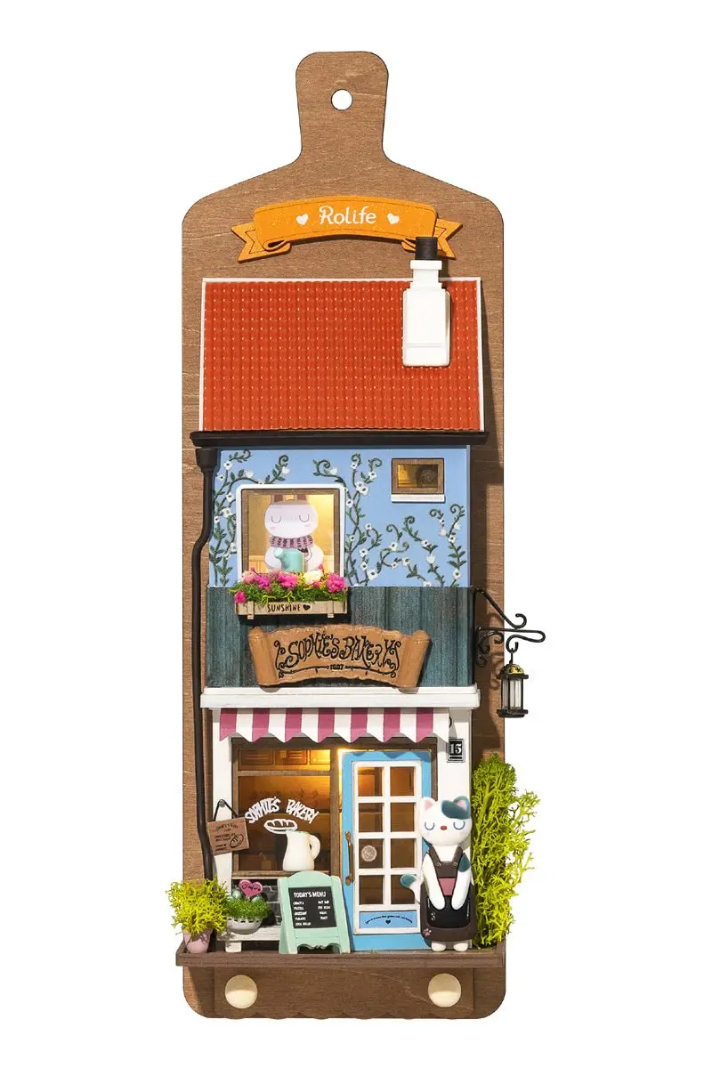 Robotime - Wall Hanging Series; Aroma Toast Lab 1